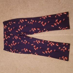 Ann Taylor Loft Women's Floral Pants